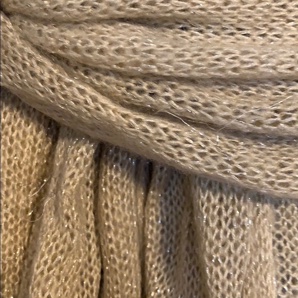 Gold glitter infinity scarf - Picture 2 of 3